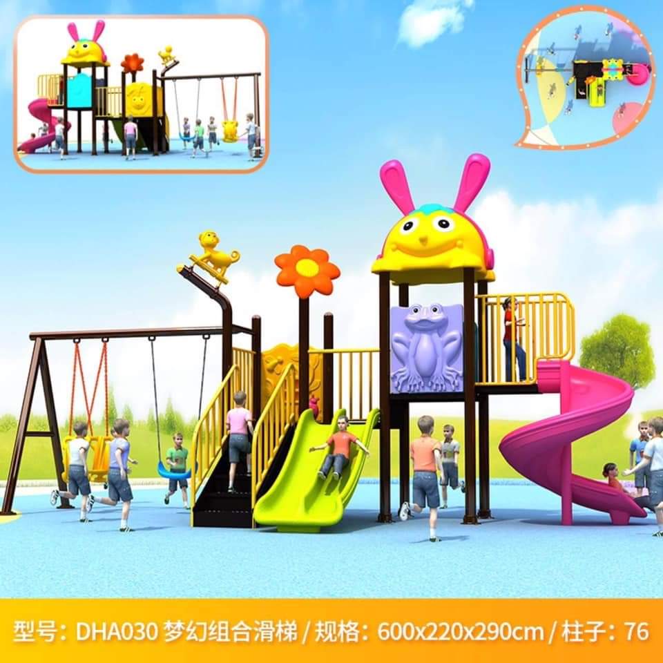 Nhà khối cầu trượt