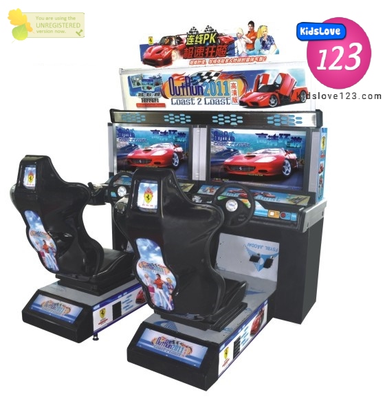 Máy đua xe ô tô đôi OutRun PK  32 inch