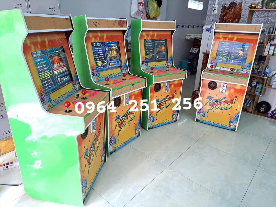 Máy game thùng siêu thị  đối kháng 17 inch